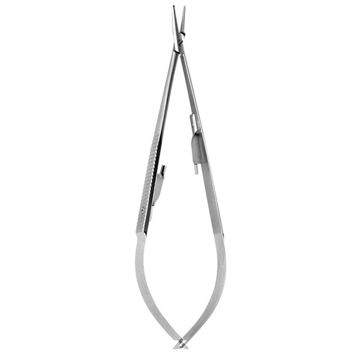 5 3/4; FineTouch Flat Handle delicate jaws w/lock