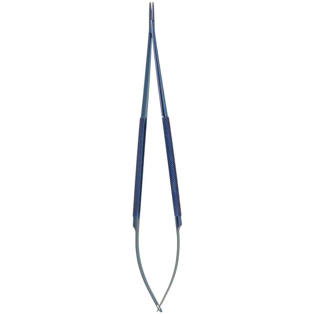 LighTouch Needle Holder round handle titanium