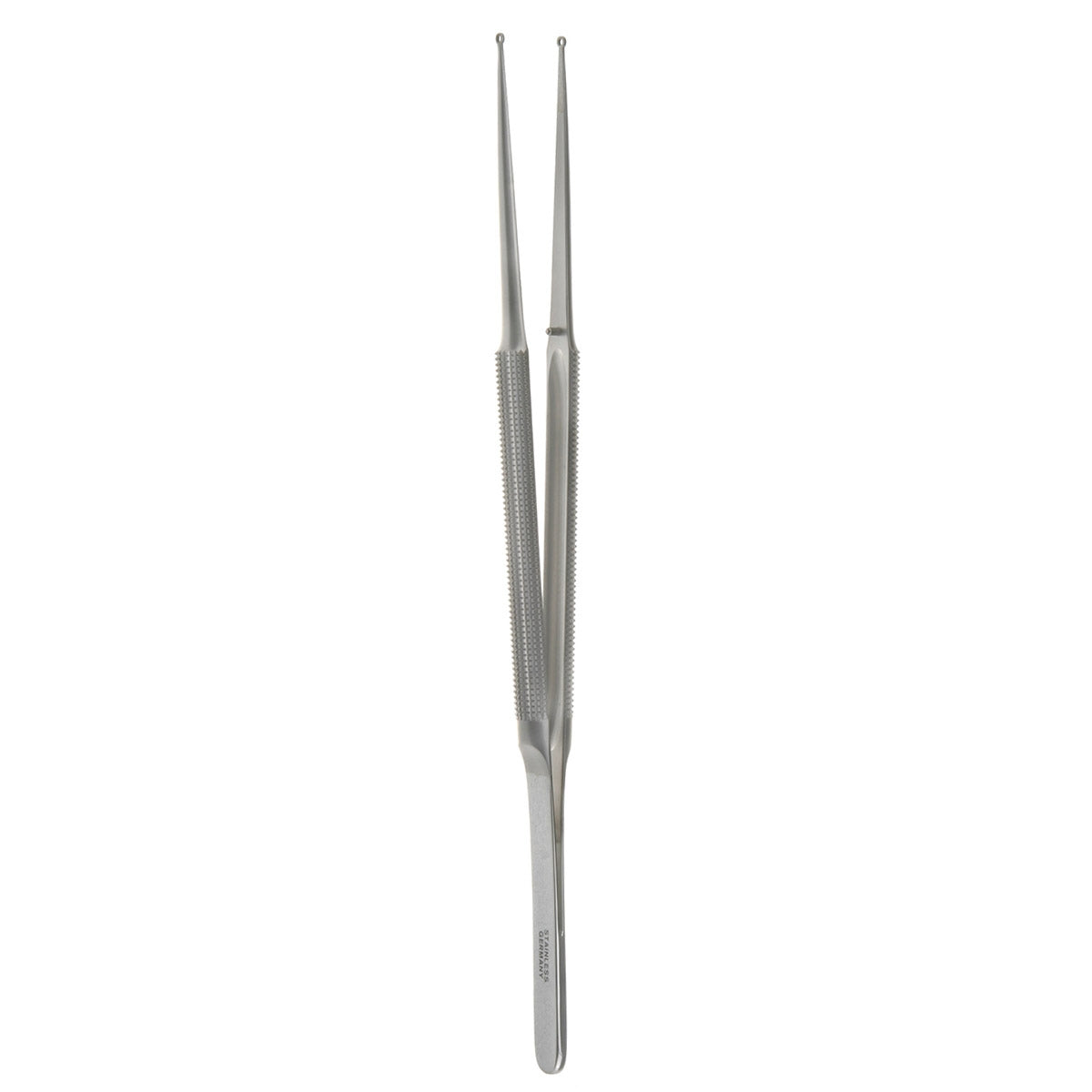 7 1/8" Finetouch Ring Tip Forceps – Lightweight, 2.5mm Straight Tips