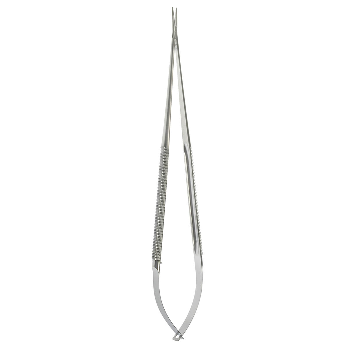 9 1/8 FineTouch Micro Needle Holder straight long knurl