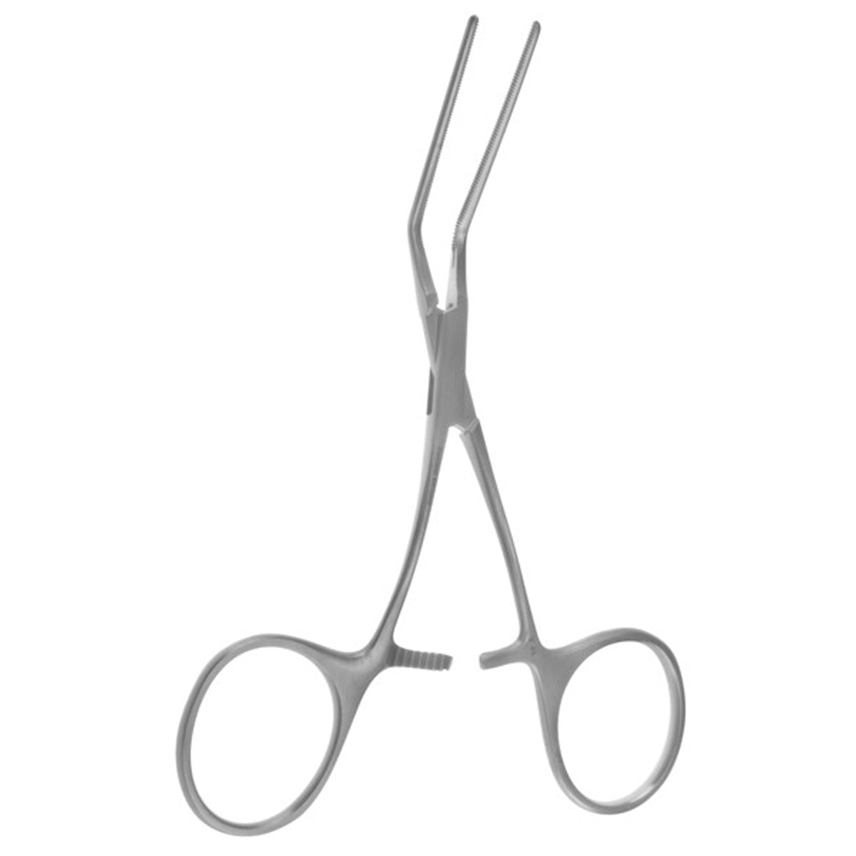 Cooley Neonatal Vascular Clamp, Curved Shanks Angled