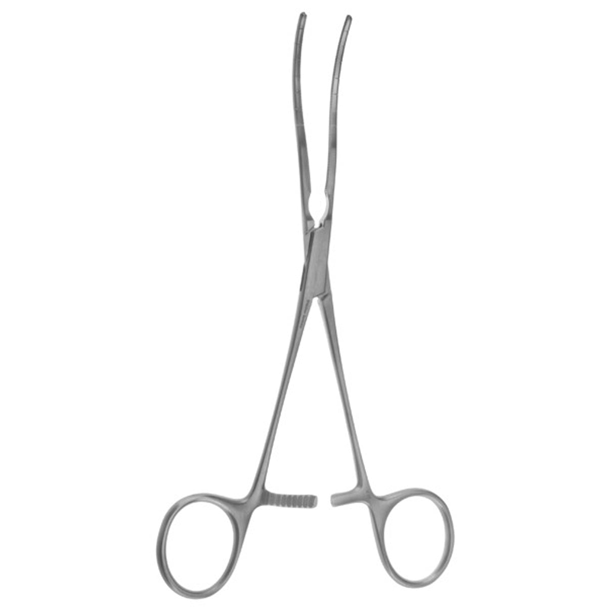6 3/4" Cooley Coarctation Clamp – straight shaft spoon jaw