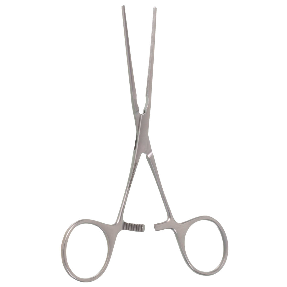 Debakey Ring Handle Bulldog Clamp, Straight Handle, Straight Jaw