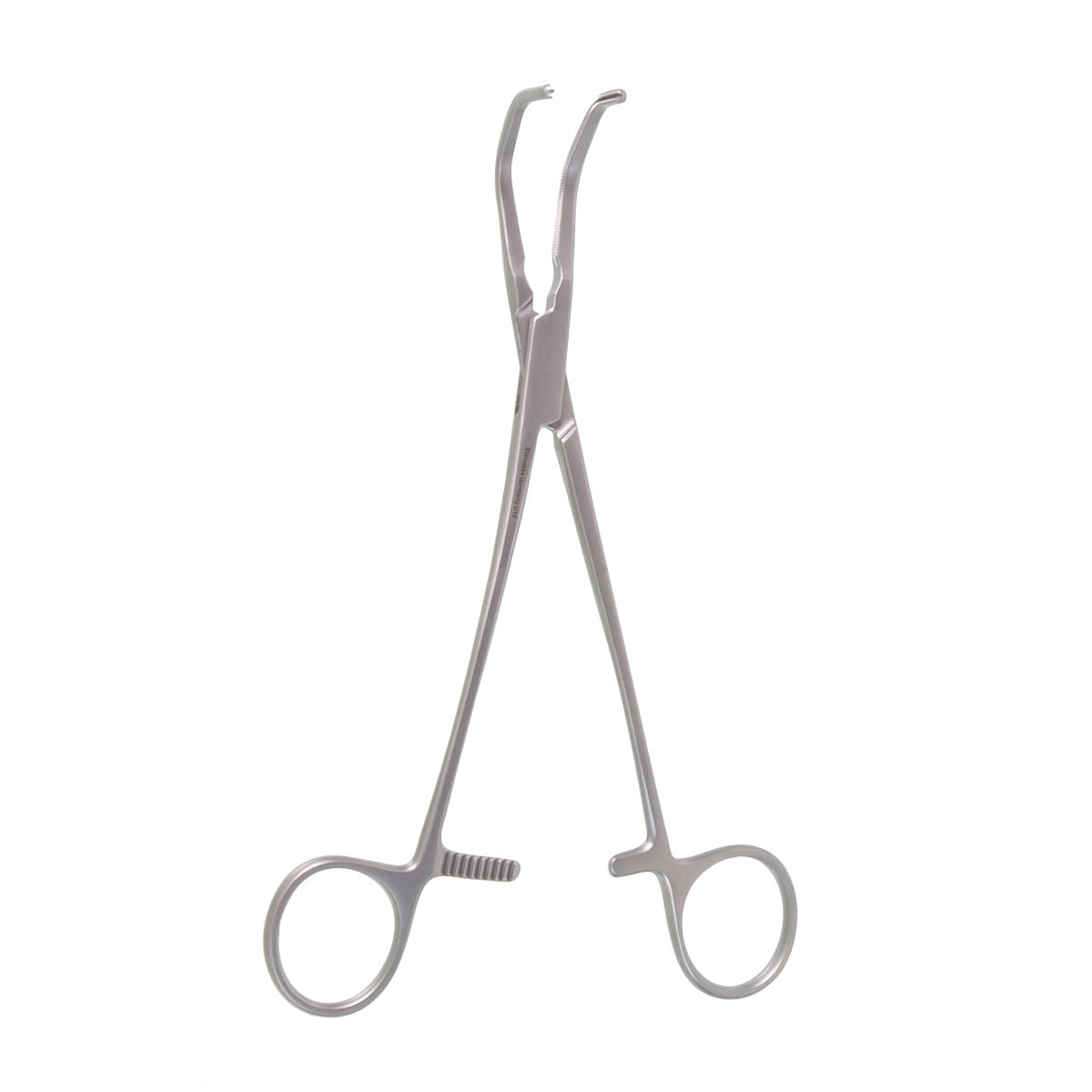 7 3/4" Debakey Tangential Occlusion Clamp, 3.5cm Long, 1.1cm Deep