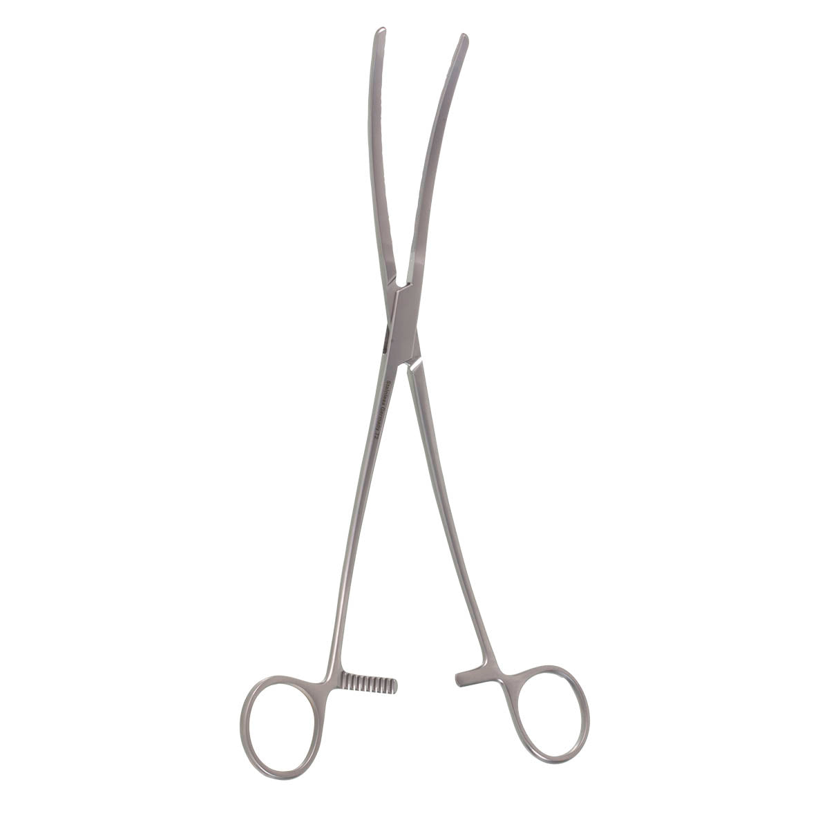 10 1/4 Cooley Aortic Aneurysm Clamp curved jaws