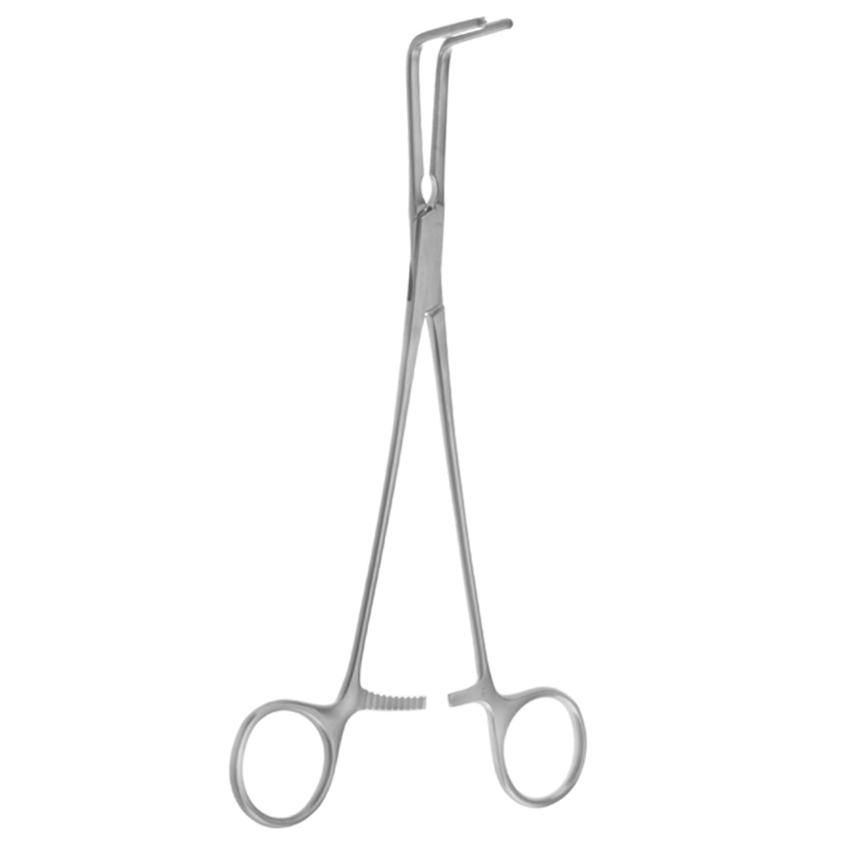 8 1/2 Lee Bronchus Clamp right angled straight shanks