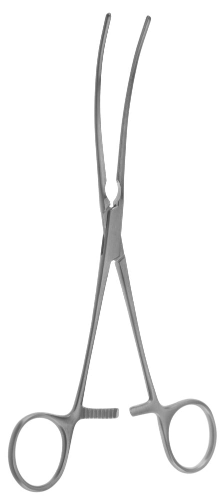7 3/4" Debakey Bainbridge Vascular Clamp, Curved 60mm Jaw