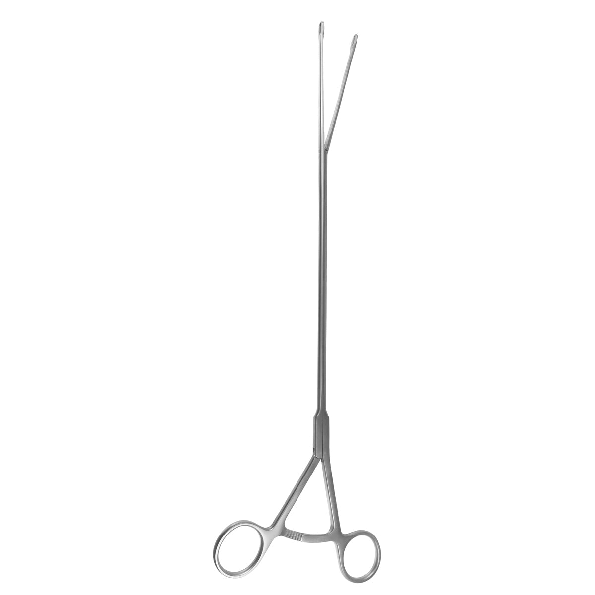13 VATS Node Grasping Forceps 5mm Shaft 11mm Oblong Jaws