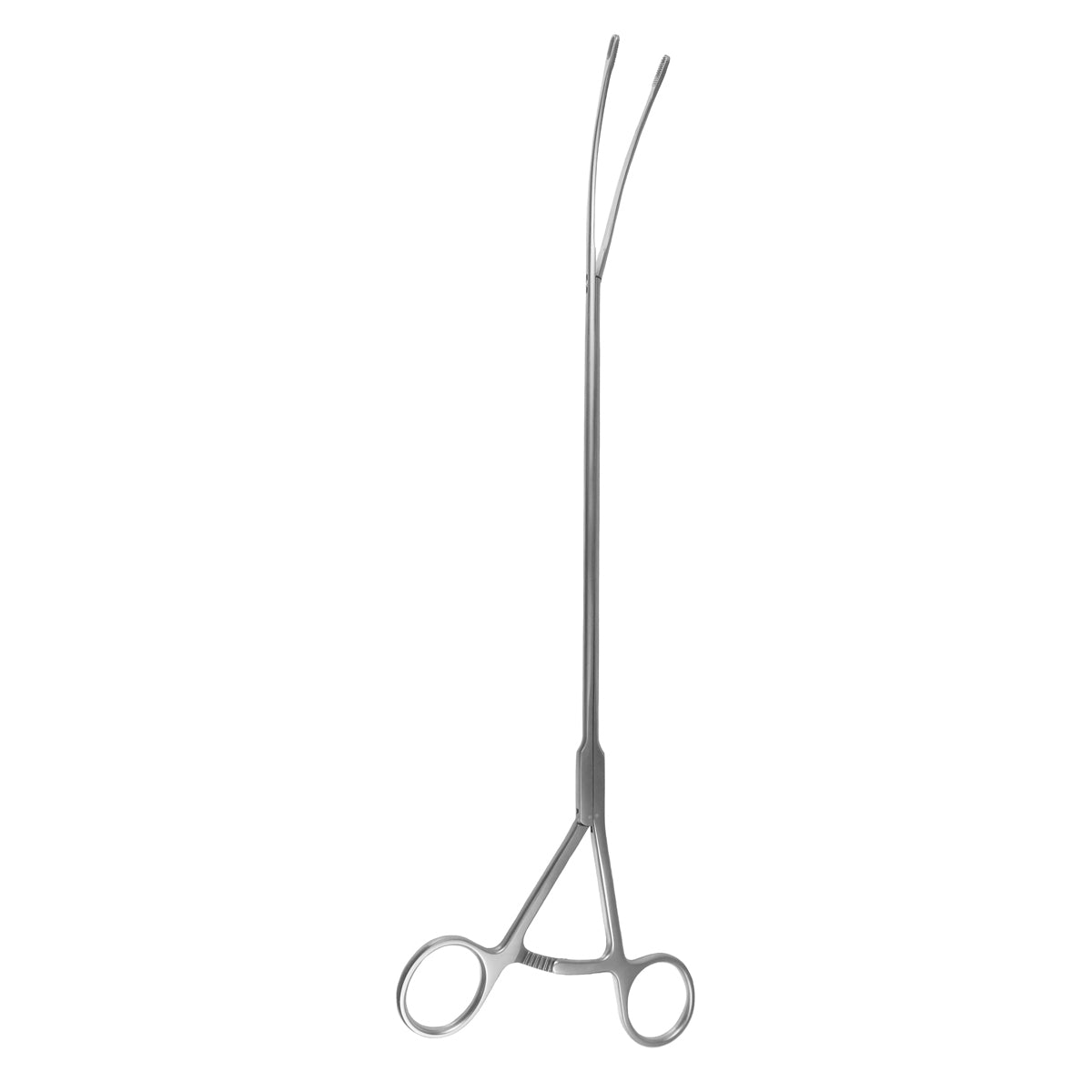 13 VATS Node Grasping Forceps 5mm Shaft 11mm Oblong Jaws