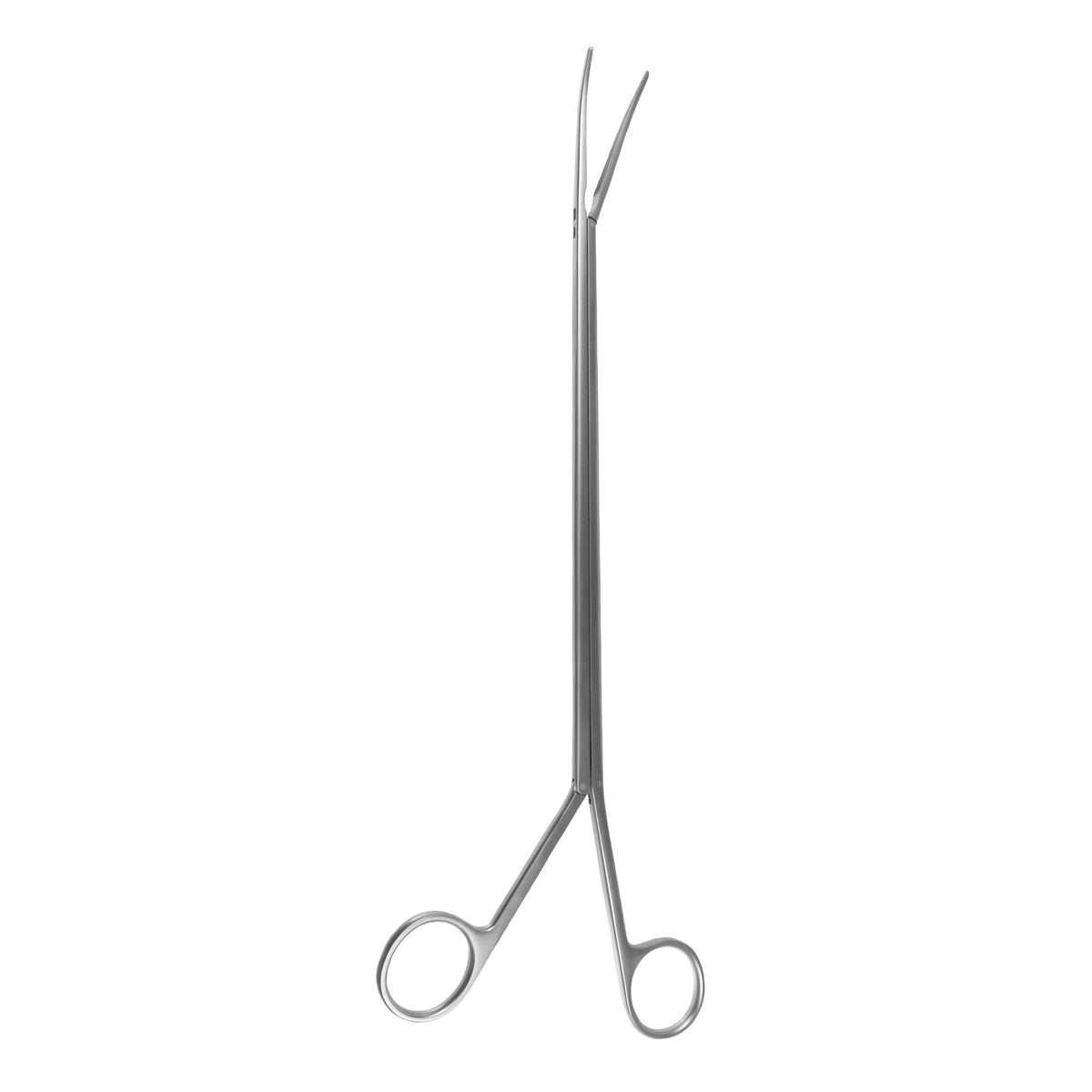 13-1/4 VATS Dennis Forceps 7mm Shaft Serrated Jaws