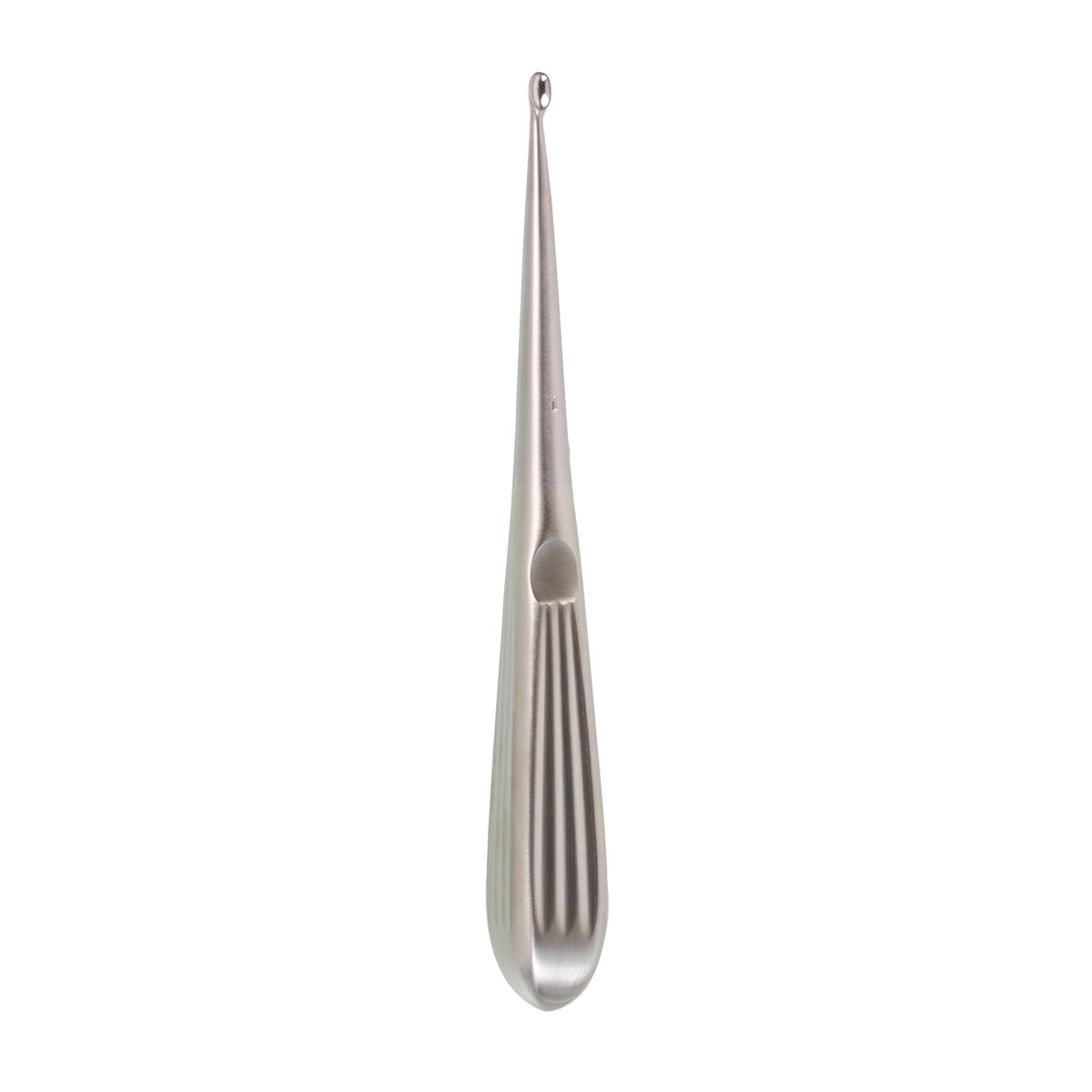 Bruns Curette – 6 3/4″ straight size 1