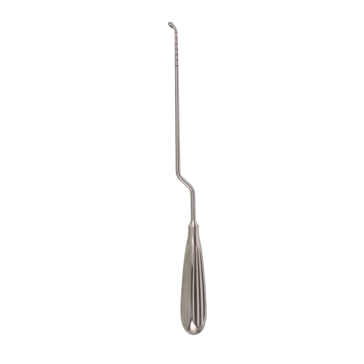 MIS Bayonet Bone Curette – 3/16″ angled Fwd cup – 11 1/2″