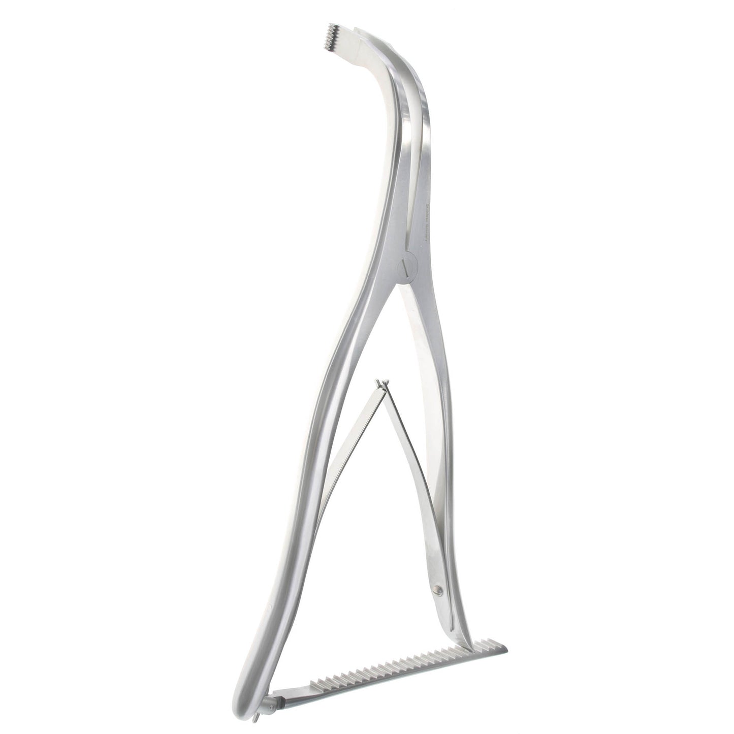 Lamina Spreader with jaw opening and flat blade 15mm blade width