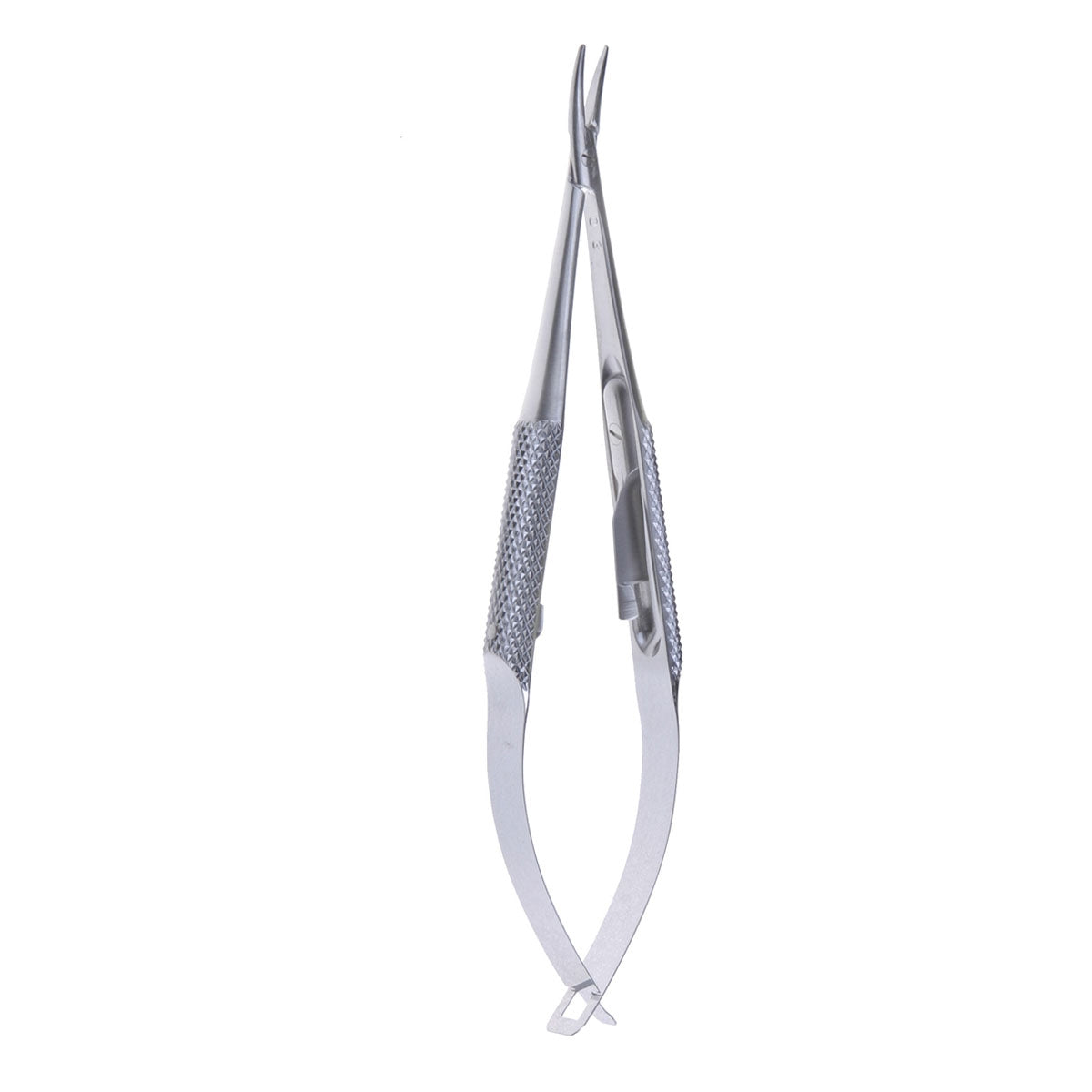 Cohan Micro Needle Holder curved w/ lock 104mm