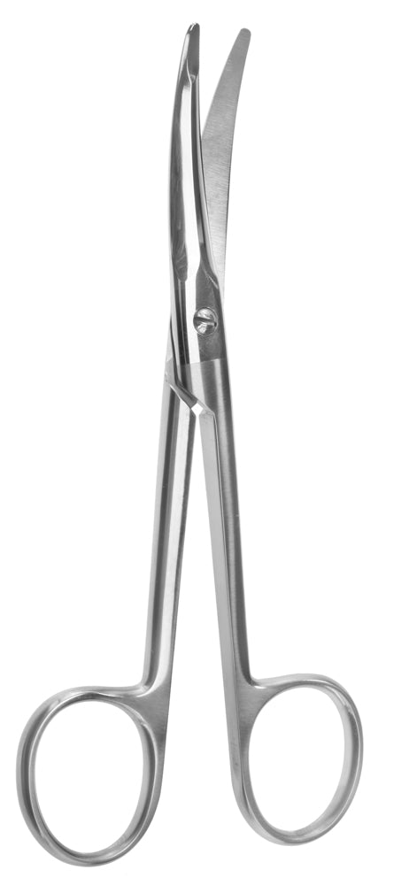 5 1/2" Foman Dissector Scissors – Curved Saber Back Blade