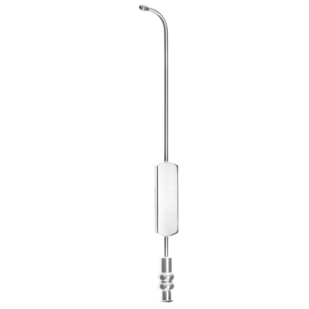 Sinus Suction – Curved Short 2.5mm