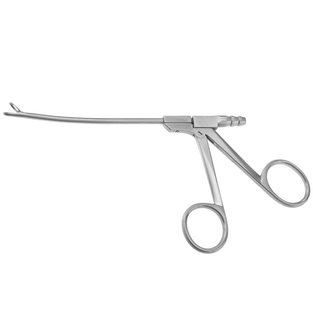 Inner-Flow Suction Forceps – Curved Up Shaft, Straight, 3.5mm Jaws