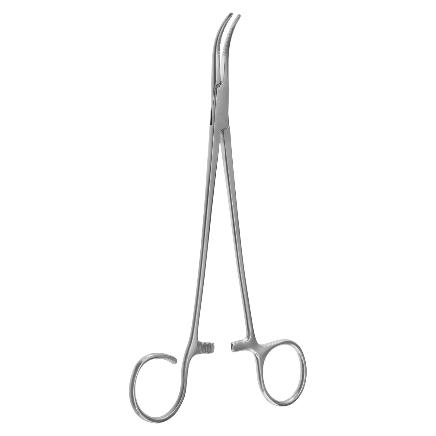 7 1/2" Schnidt-Boettcher Tonsil Forceps, Open Ring, Strong Curve