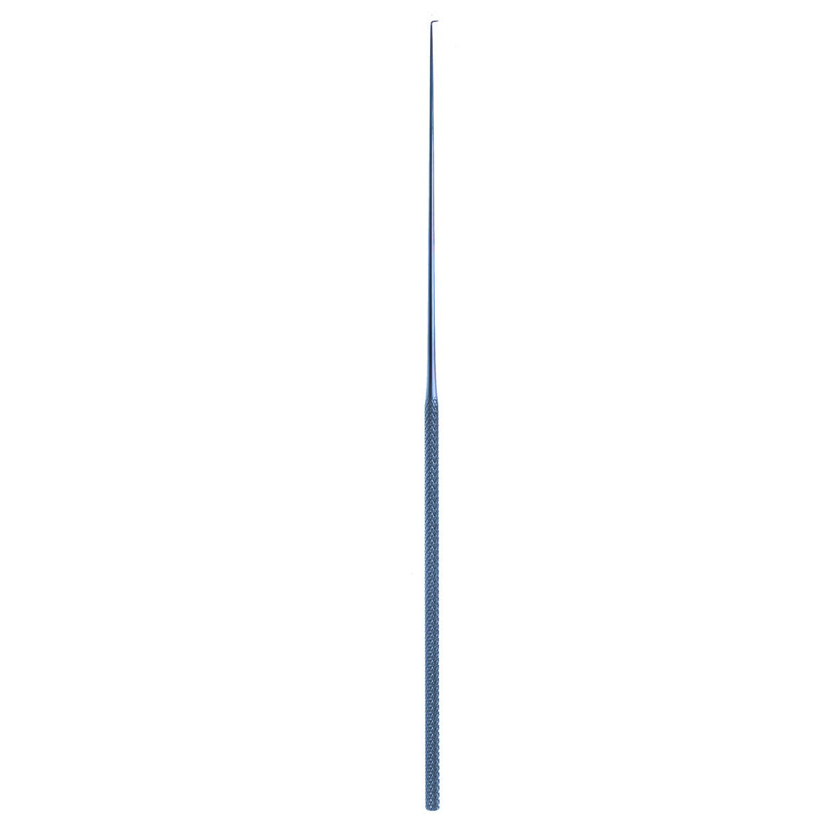 Rhoton Hook — Semi-Sharp, Angled 90°, No. 9, 190mm — Titanium