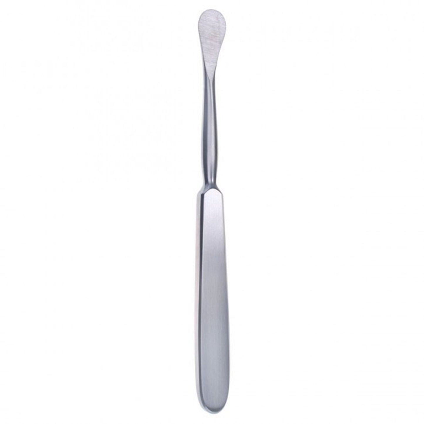 A stainless steel Hoen Elevator surgical instrument with a curved blade.