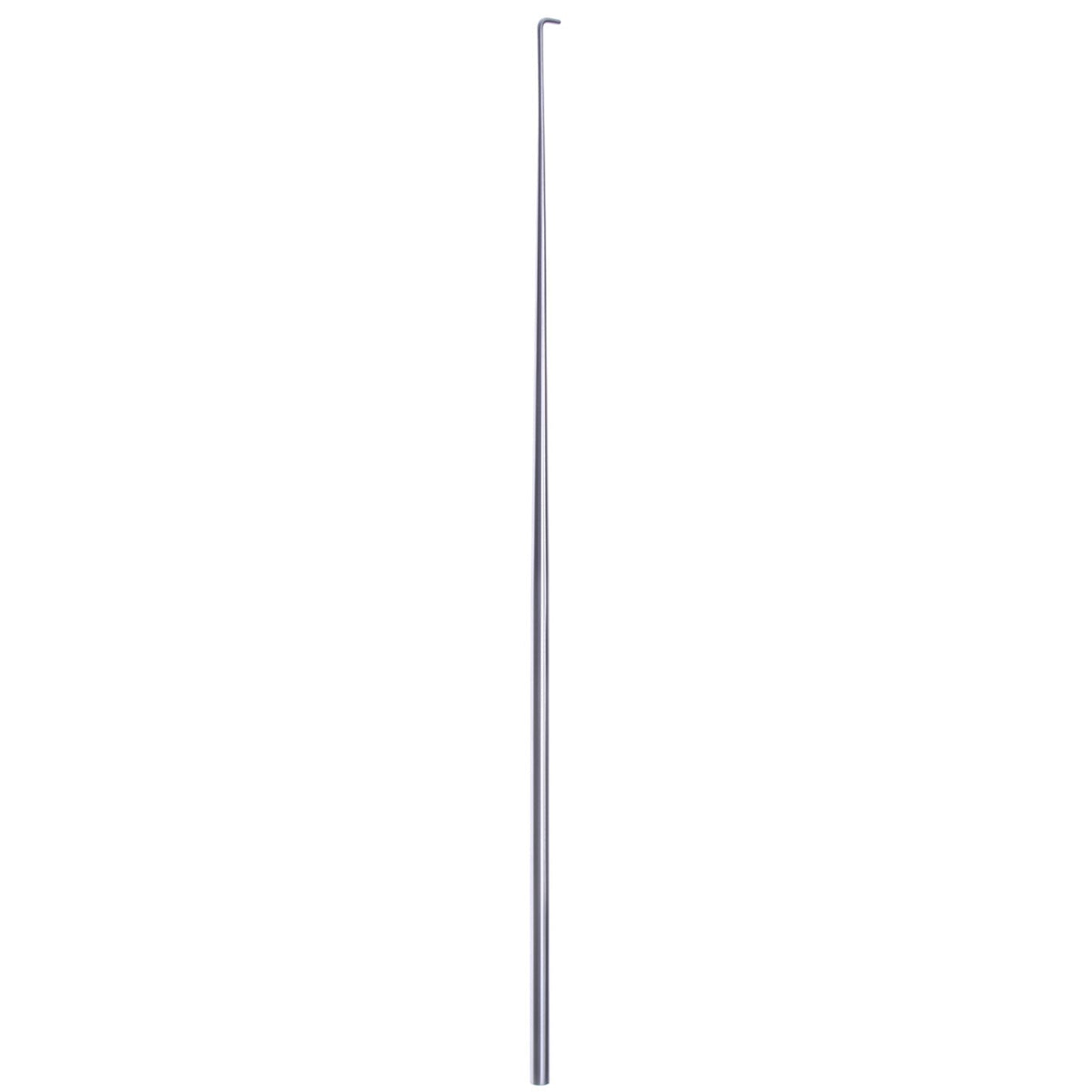 A single straight hook instrument, likely made of metal, with a blunt end, designed for neurosurgical use.