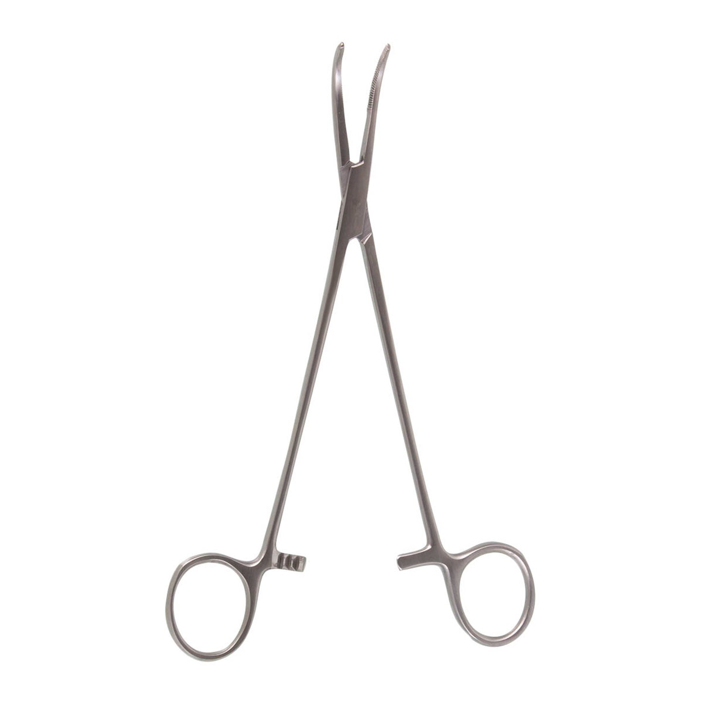 7 1/2" Schnidt Tonsil Forceps, Closed Rings, 1/2" Curved