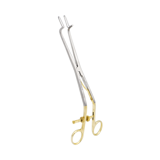 Kogan endocervical speculum 3mm tip 24cm with ratchet