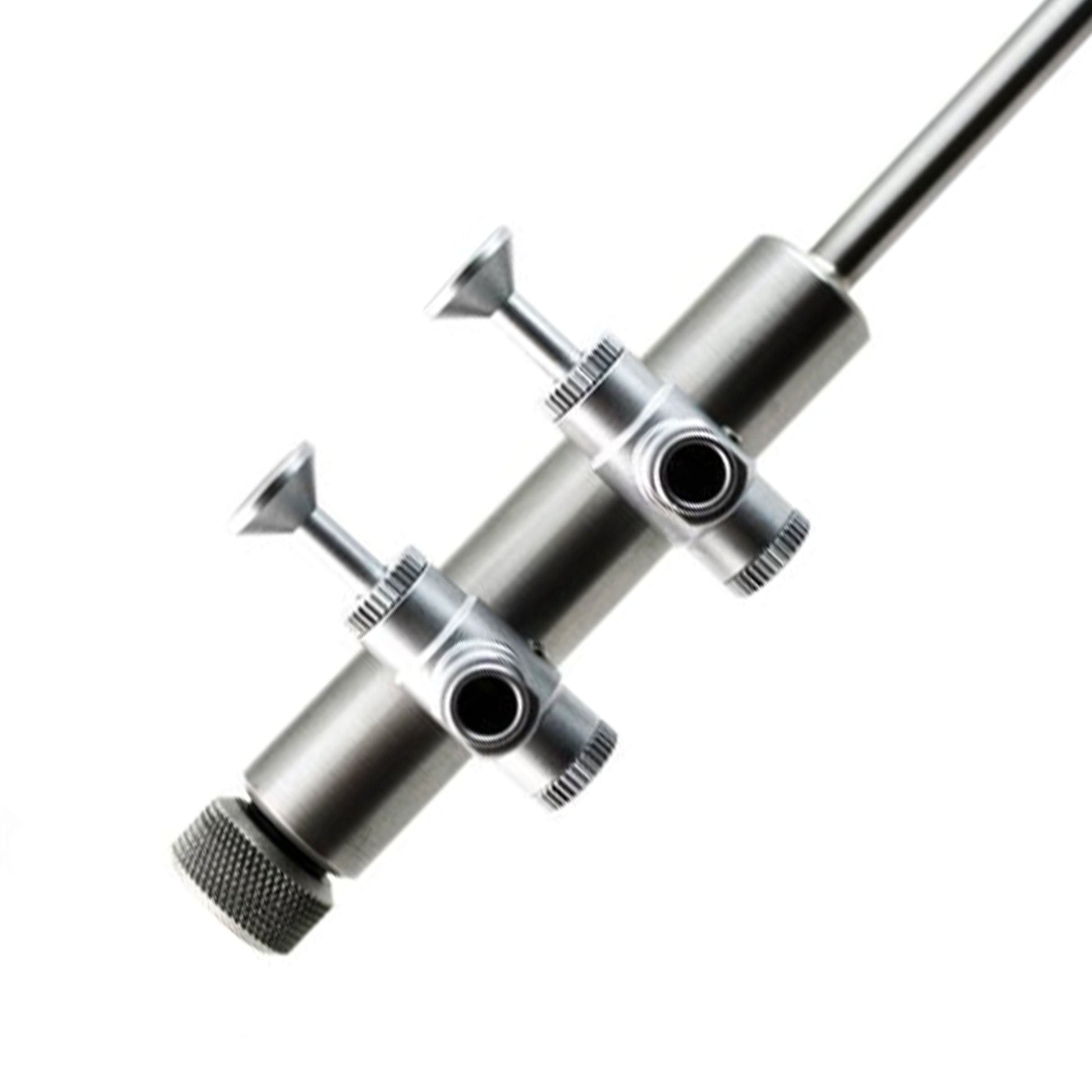 AED Suction Irrigator Cannula, Trumpet Valve Handle, 5mm x 33cm