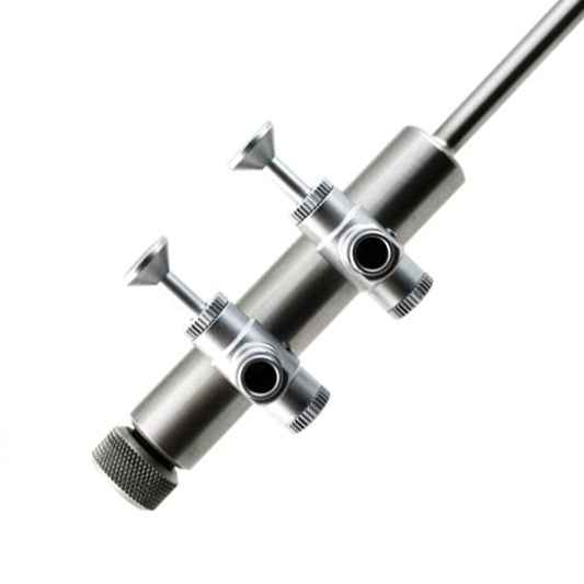 AED Suction Irrigator Cannula, Trumpet Valve Handle, 5mm x 33cm