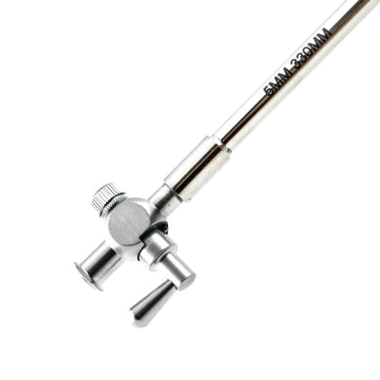 AED Suction Irrigator Cannula, Slide Handle, 5mm x 33cm