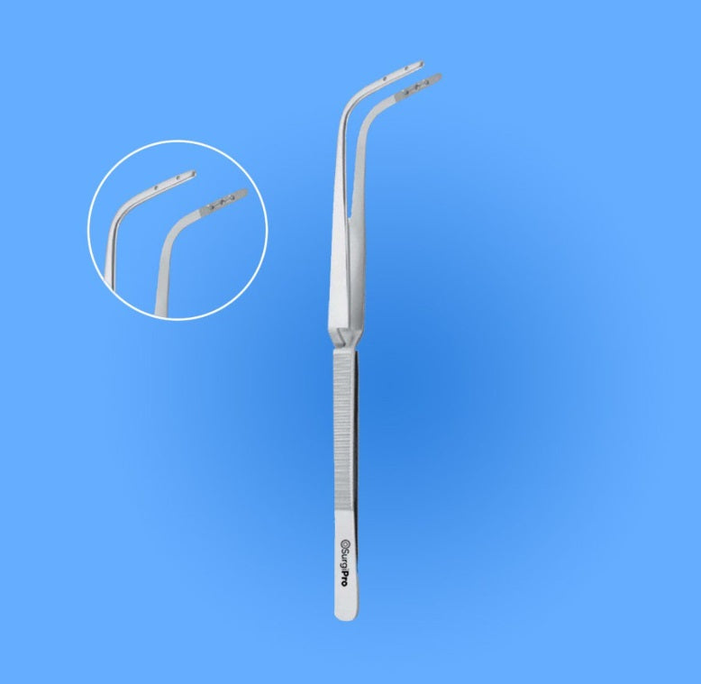 11 3/4" Jackson Laryngeal Forceps – Pike Teeth