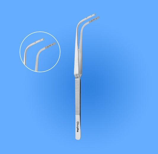 11 3/4" Jackson Laryngeal Forceps – Pike Teeth