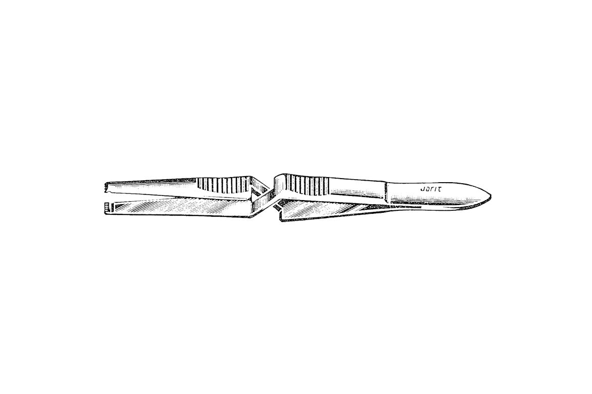 Wachenfeldt clip applying forceps 12.5 cm