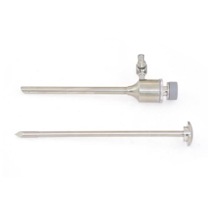 AED Trocar-Cannula, 5.5mm, 9cm, w/ 5mm Reducer