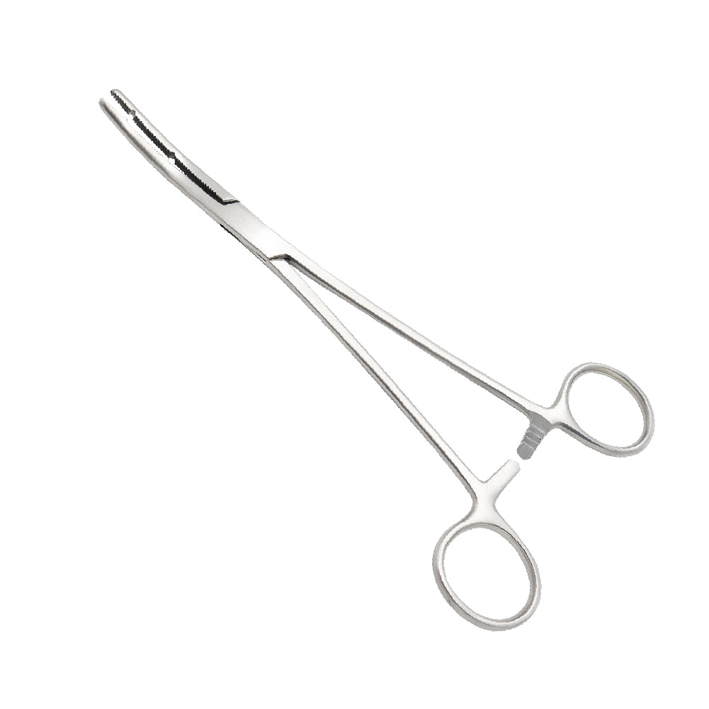 Rogers hysterectomy forceps slightly curved 21.5cm