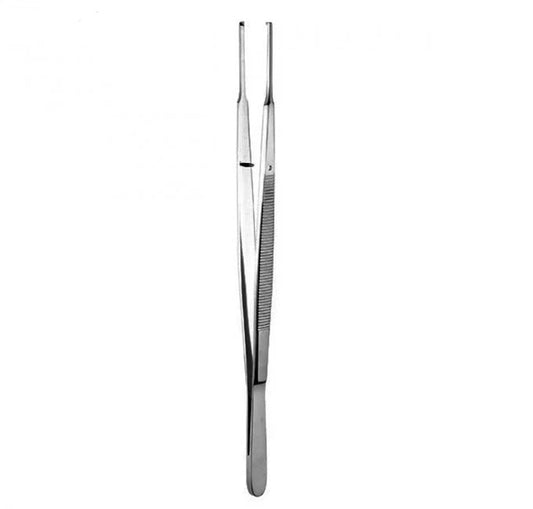 14" Gerald Dressing Forceps with 1x2 Teeth