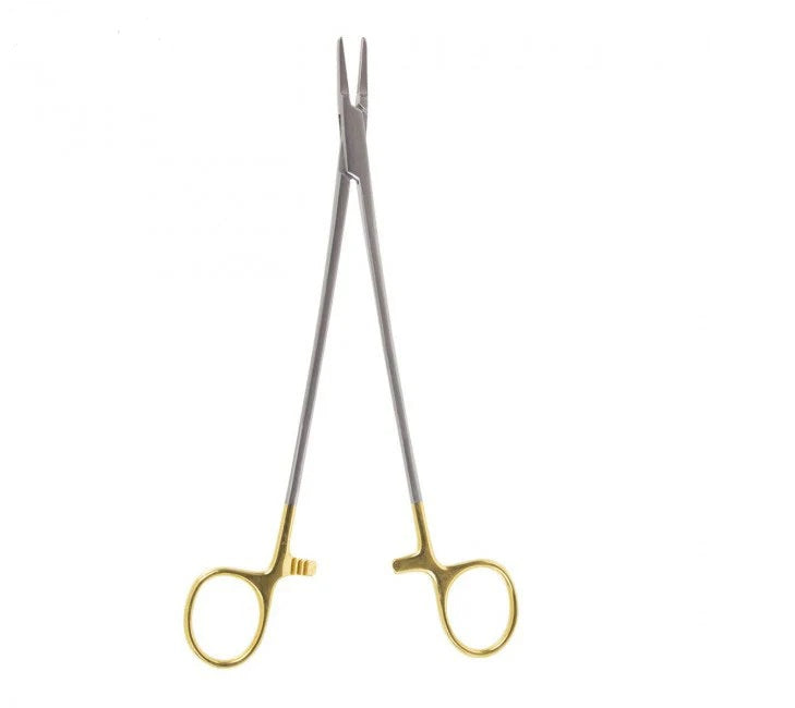 14" Intracardiac Needle Holder with TC 2mm Tips