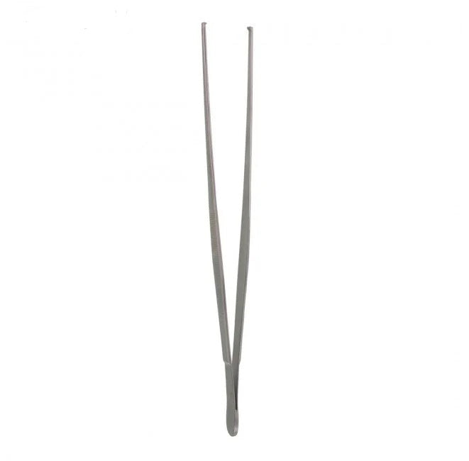 14" Tissue Forceps, Extended 1" x 2" teeth