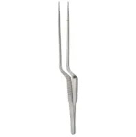 15cm FineTouch Forceps – Counterweight Round Handle, 0.2mm Straight Tips