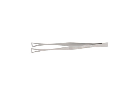 Duval intestinal forceps with 25mm triangular jaws