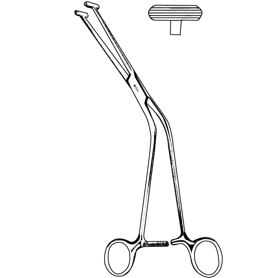 Millin capsule forceps 23cm stainless steel