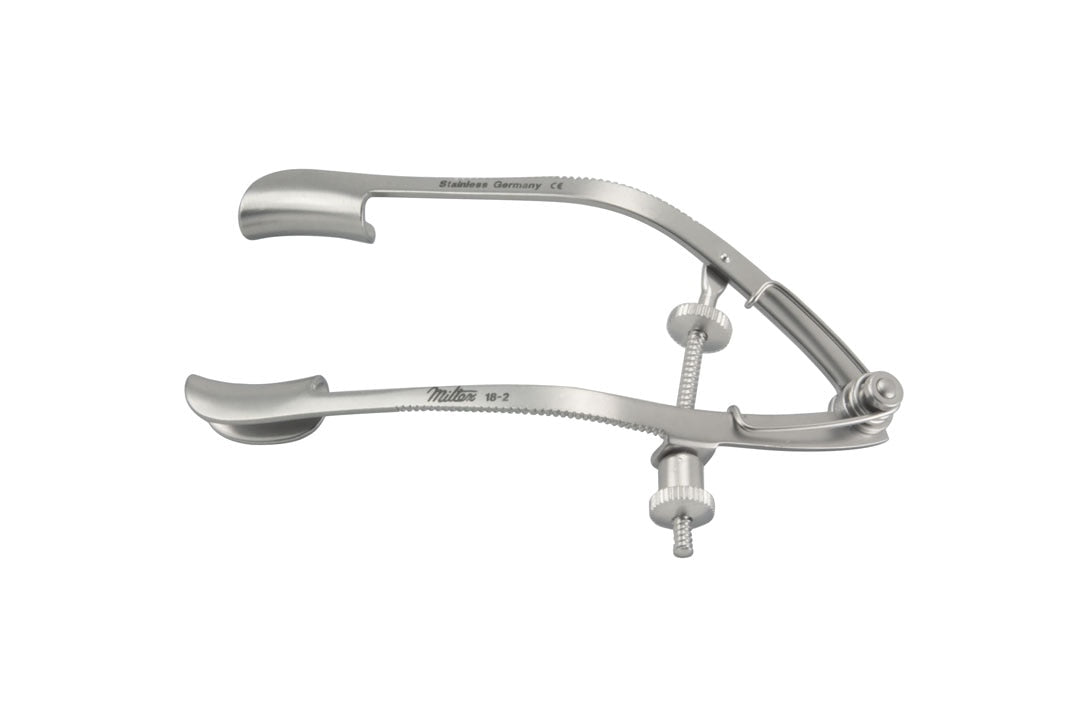 Lancaster eye speculum with 16mm blade