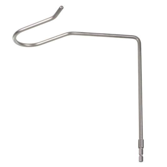 Medium Hex end hook retractor with 6.5 mm diameter