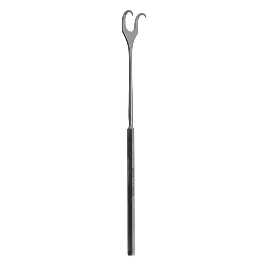 Two-prong hook, 5 5/8" long, sharp, 10 mm