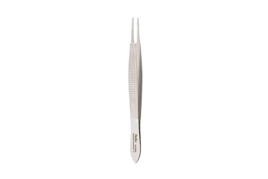 Stevens iris forceps, anatomic, straight, 10.5cm