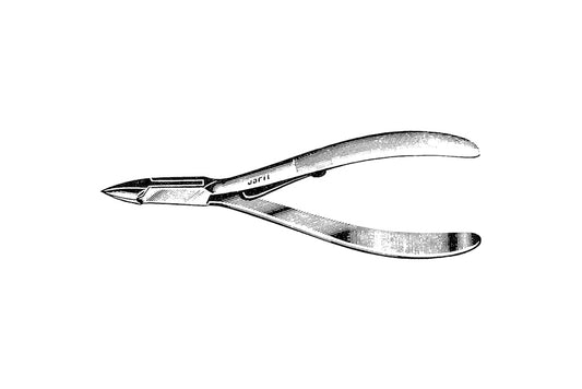Cuticle nipper 10cm stainless steel