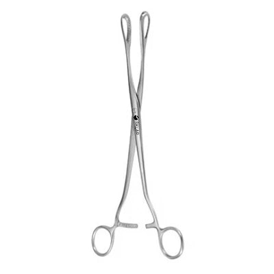Saenger curved ovum forceps 27cm