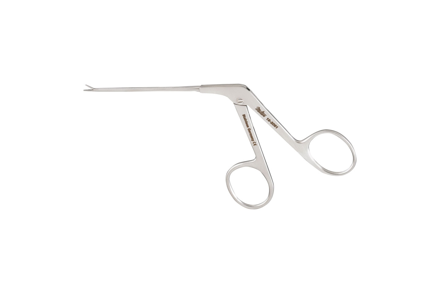 Micro ear forceps serrated 7mm 8cm