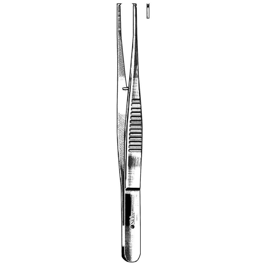 Dastoor strabismus forceps 1x2 teeth 11cm
