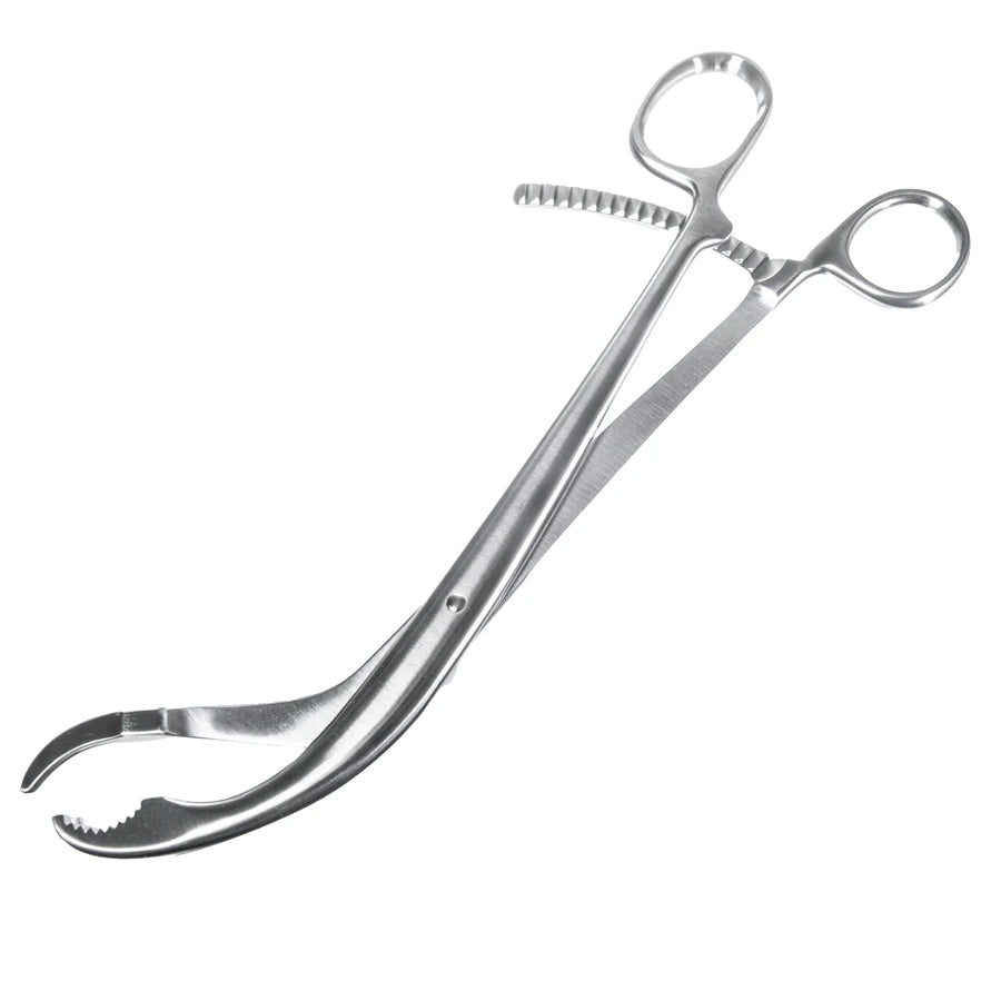 Verbrugge bone holding forceps with ratcheted handles